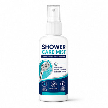 Schnell wirkendes Kalkentferner-Spray für die Dusche