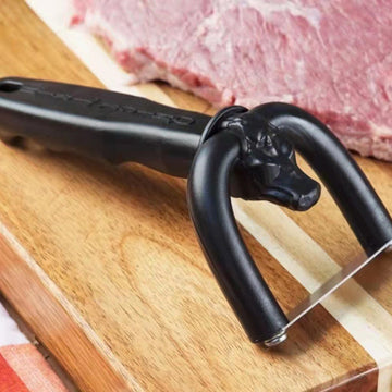 Handlicher Fettabschneider für Rind- und Schweinefleisch