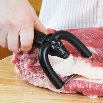 Handlicher Fettabschneider für Rind- und Schweinefleisch